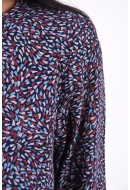 Bluza Dama Vero Moda Vmvanessa 7/8 Night Sky/Silver Sco